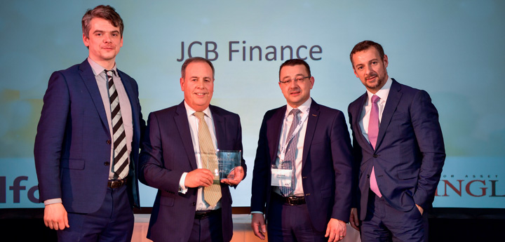 JCB Finance named Captive Finance Provider 2018
