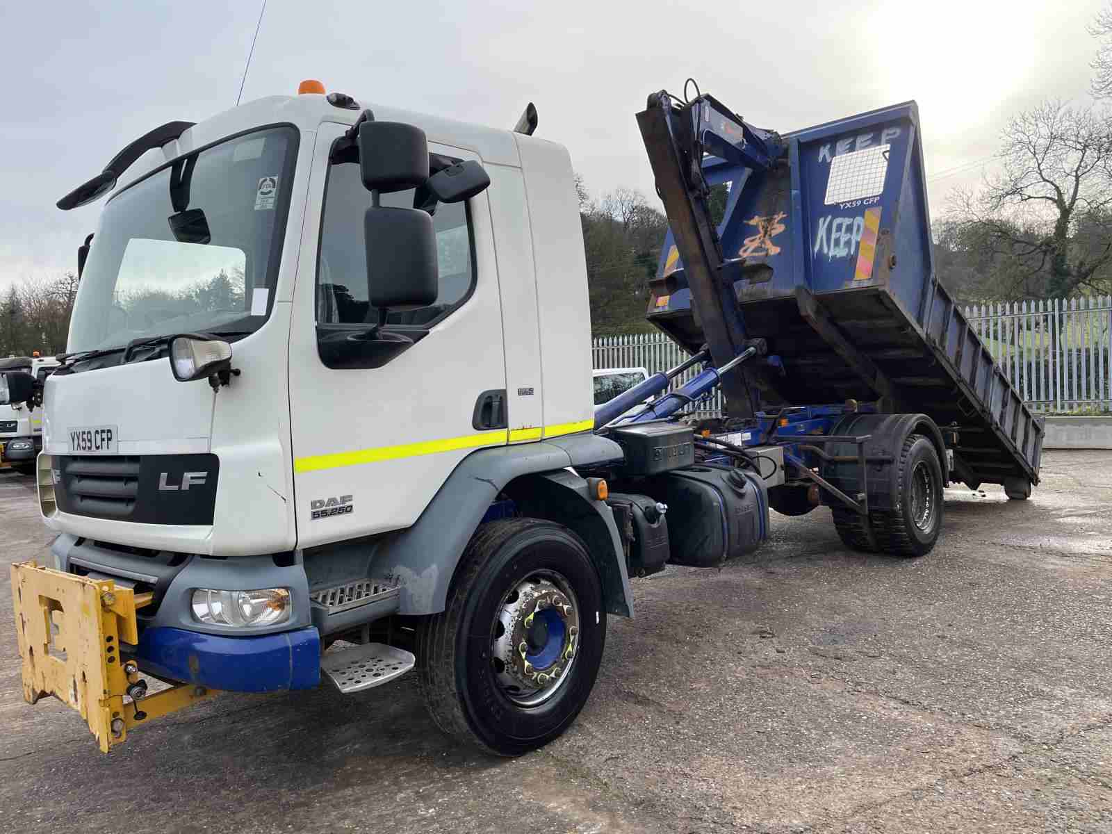 Used 2009 DAF FALF55 18T Multilift Tip Body for sale