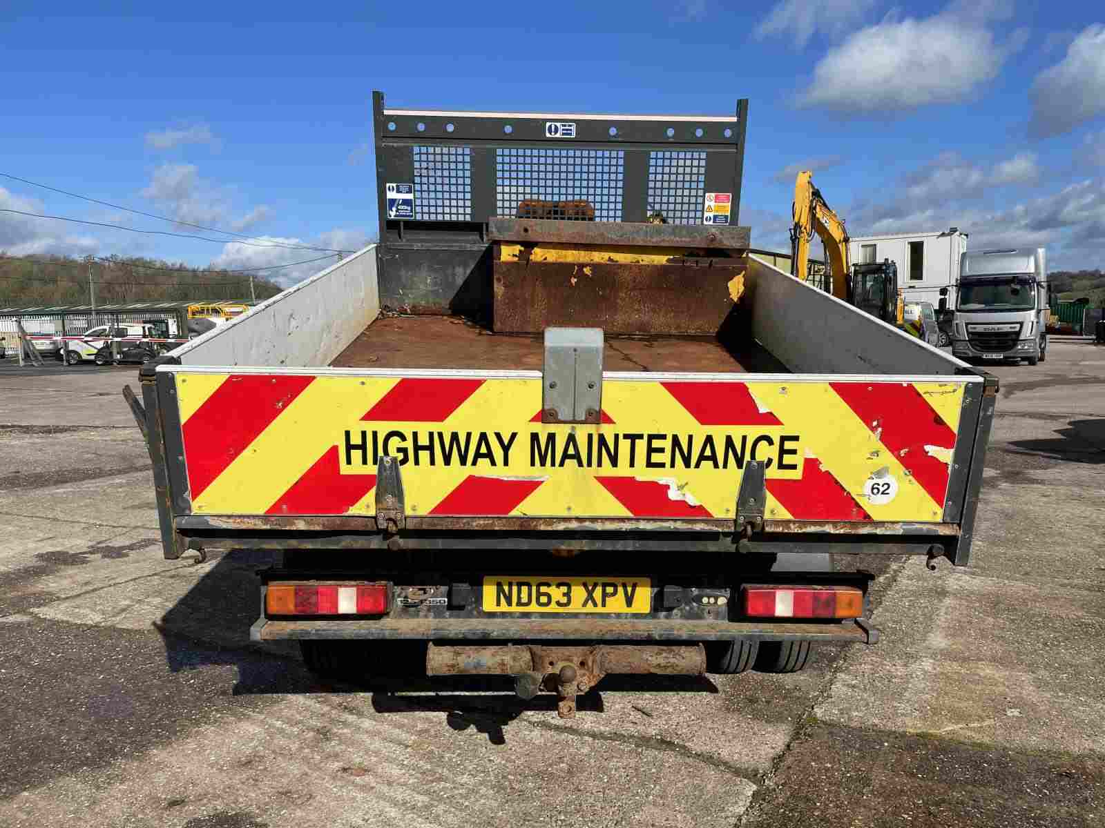 Used 2014 FORD Transit 350-125 lwb Crew Tipper for sale